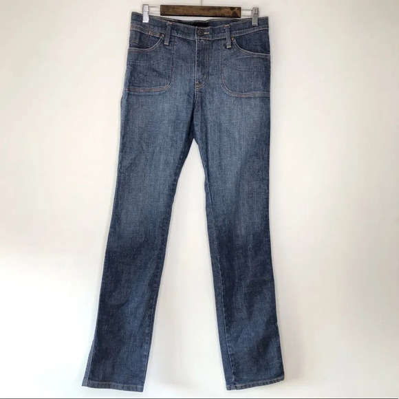 Maise Australian Denim Label High Rise Straight Leg Jeans - Picture 1 of 7